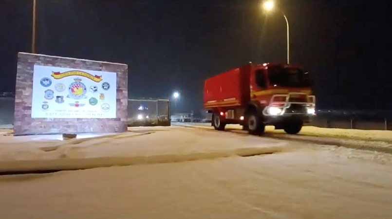 ဟွမ်မုန်တိုင်းကြောင့် စပိန်ရှိ နေရာအများအပြား နှင်းဖုံး
