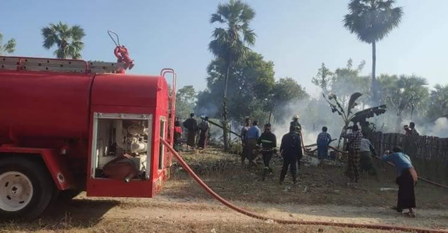 ညောင်ဦးနှင့် အင်းတကော်တွင် မီးလောင်ပြီး မွေးကင်းစကလေး ၁ ဦးနှင့် အမျိုးသား ၁ ဦးသေဆုံး