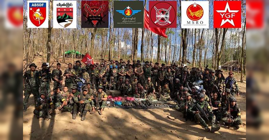 ရေး ကြိုးတံတားဂိတ်စခန်း တိုက်ခိုက်သိမ်းပိုက်ပြီး လက်နက်ခဲယမ်းများသိမ်းဆည်းရမိ