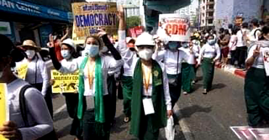 ရေကြည်နှင့် အသုတ်က CDM ကျောင်းဆရာ အပါအဝင် ၅ ဦး ထောင်ဒဏ် ၄ နှစ်စီ ချမှတ်ခံရ