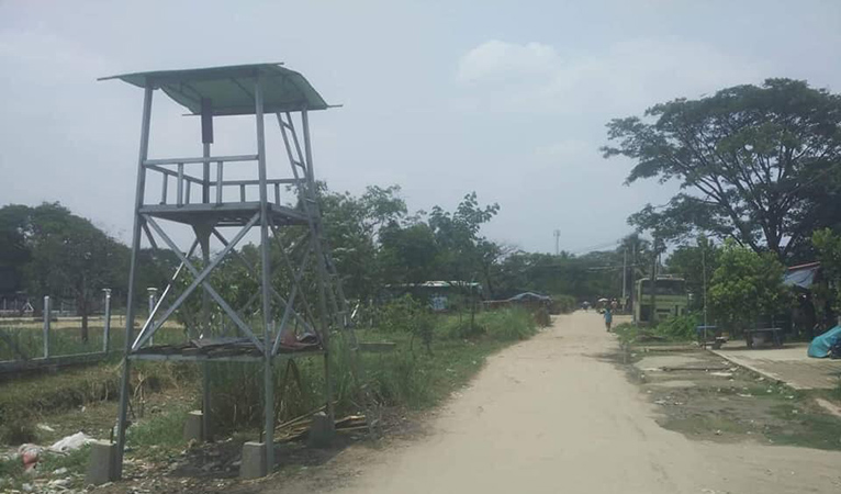 ရန်ကုန်တိုင်း၊  မြို့နယ်အချို့တွင် ရပ်ကွက်နေပြည်သူများကို စစ်ကောင်စီက ညကင်းစောင့်ခိုင်း