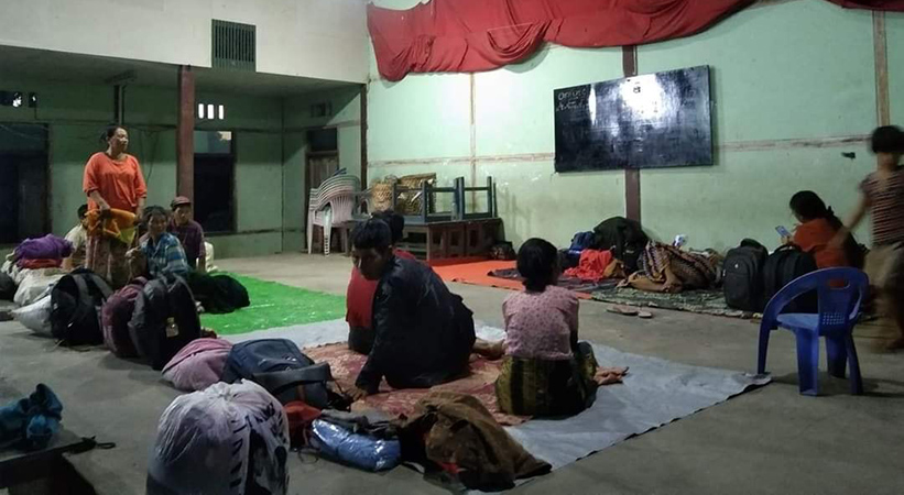ဖားကန့် စစ်ရှောင်များ စားဝတ်နေရေး ခက်ခဲ 