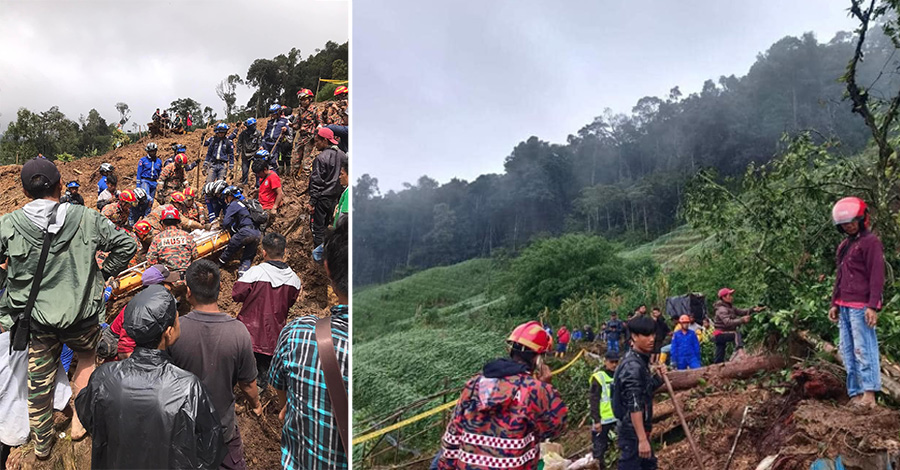 မလေးရှားတွင် မြေပြိုပြီးပိသွားသည့် မြန်မာနိုင်ငံသား ၅ ဦး အလောင်းပြန်တွေ့