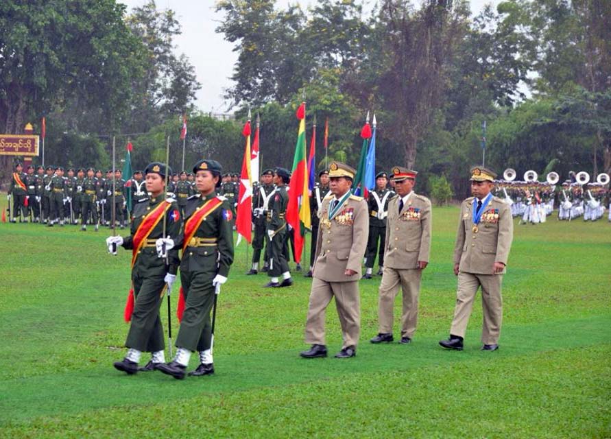 ဖြဲ႔စည္းပံုကို တပ္မေတာ္က ထိန္းသိမ္းကာကြယ္သြားမည္ဟု ကာခ်ဳပ္ ေျပာ