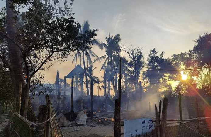 ရခိုင်စစ်ပွဲကာလ ၃ လအတွင်း သေဆုံးသူ ၈၀ ကျော်ရှိ