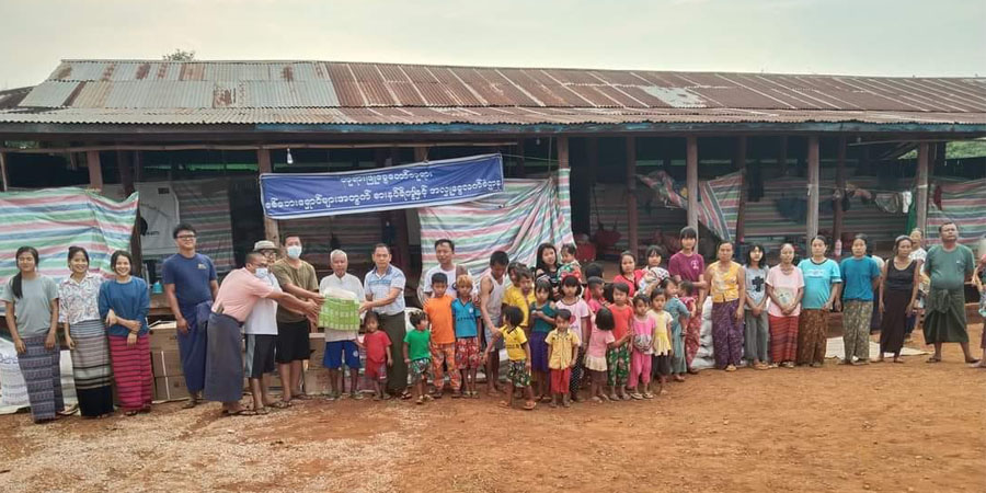 ဆီဆိုင်မြို့နယ်ထဲက စစ်ရှောင်ပြည်သူ ၄၀၀၀၀ ကျော် အကူအညီများ လိုအပ်