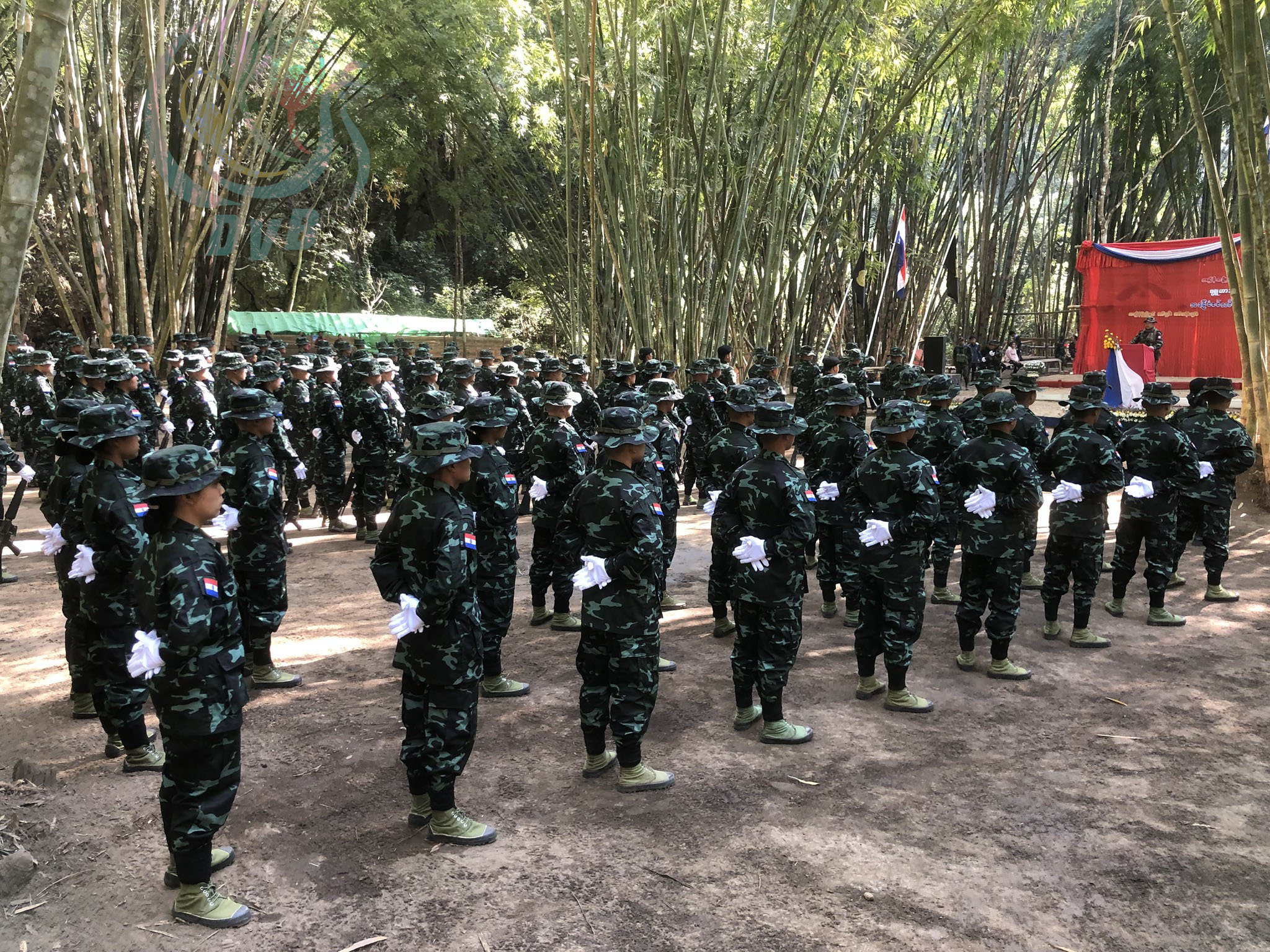 ကရင်နီအမျိုးသားများကာကွယ်ရေးတပ် (KNDF) စစ်သင်တန်းဆင်းပွဲ (ဓာတ်ပုံ )