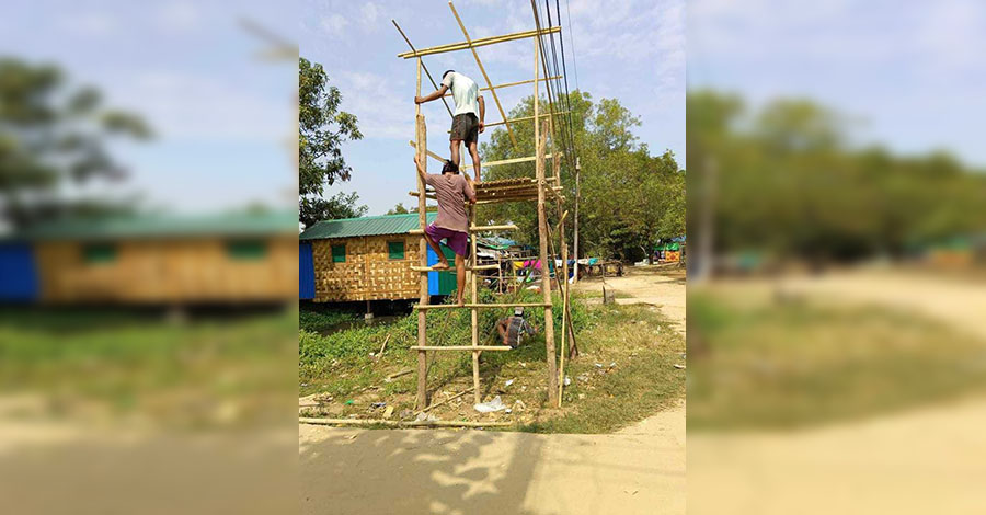 ရွှေပြည်သာမြို့နယ်၌ မီးကင်းနှင့်မီးသတ်ဝတ်စုံကြေးဆိုပြီး ငွေတောင်းကြမ်းနေ