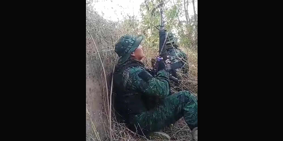 ကော့ကရိတ်မြို့ ခမရ ၅၄၆  ရှေ့တန်းစခန်းတခုကို KNLA ပူးပေါင်းတပ် သိမ်းပိုက်