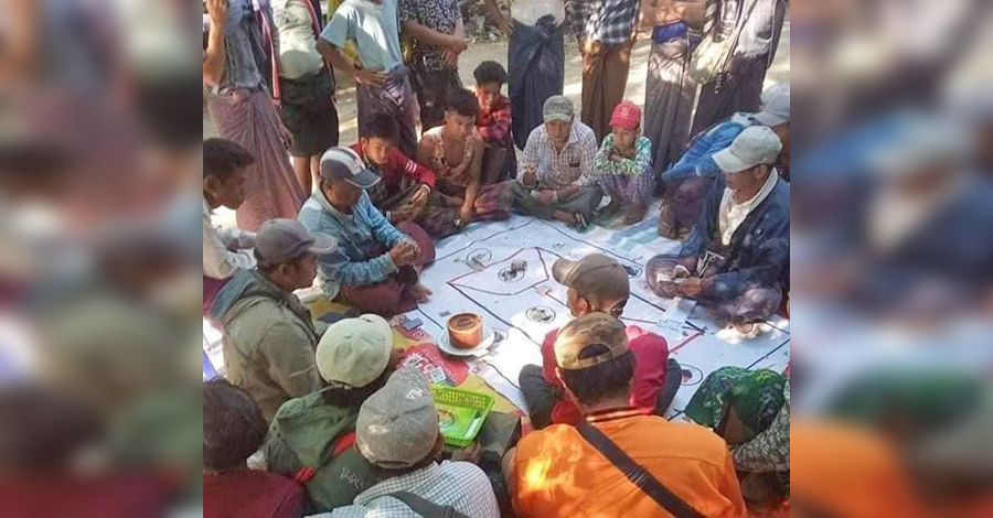 မအူပင်မြို့နယ်၌ စစ်ကောင်စီတပ်က လိုင်းကြေးယူပြီး လောင်းကစားဝိုင်းများ လုပ်ခွင့်ပေး