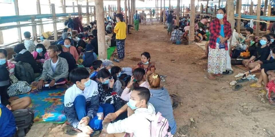 စစ်ဘေးဒုက္ခသည် ကူညီရေးစခန်း ဖွင့်လှစ်ရန် ထိုင်းအစိုးရက ကေအန်ယူကို မဆက်သွယ်သေး