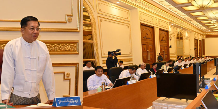 ပြည်သူ့စစ်မှုထမ်းဥပဒေကို သက်ဆိုင်ရာနိုင်ငံများ၌ ပြန်ရှင်းပြရန် သံအမတ်များအား စစ်ခေါင်းဆောင် တိုက်တွန်း