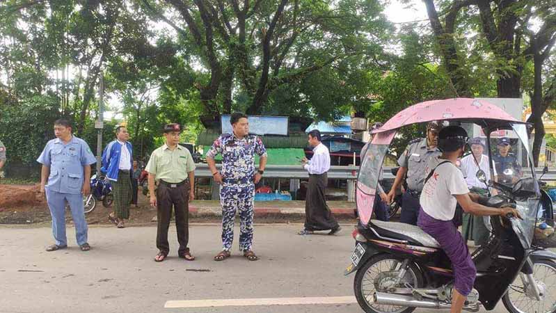 ကသာမြို့ စစ်တပ်စစ်ဆေးရေးဂိတ်တွင် လူငယ် ၆ ဦး ဖမ်းဆီးခံရ