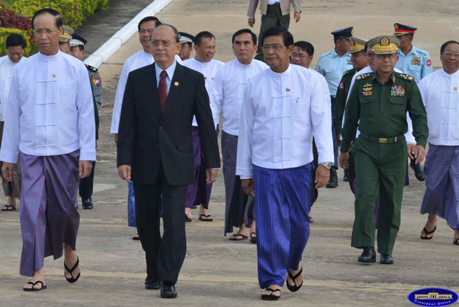 သမၼတ ဦးသိန္းစိန္ ဥေရာပခရီးစဥ္ ထြက္ခြာ