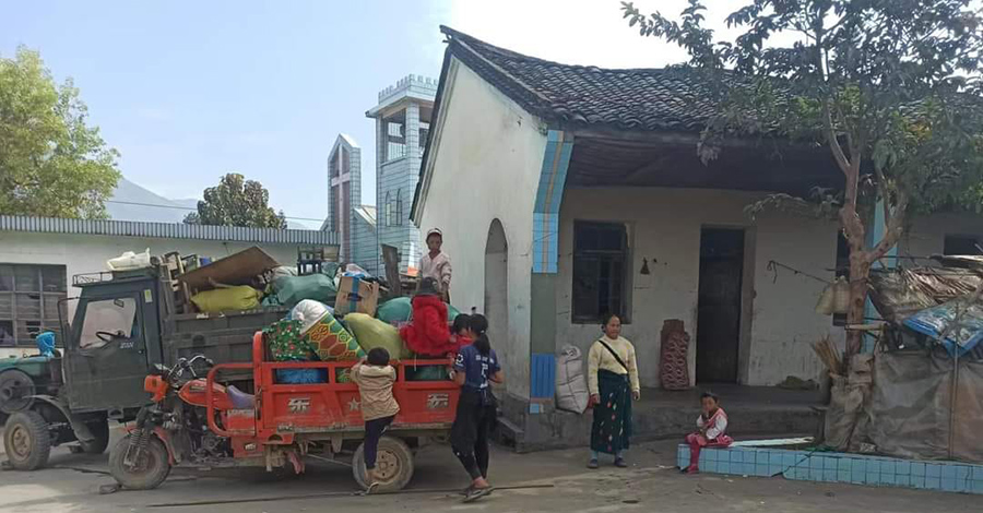 မုံးကိုးရှိ စစ်ဘေးရှောင်များကို  MNDAA က မောင်းထုတ်