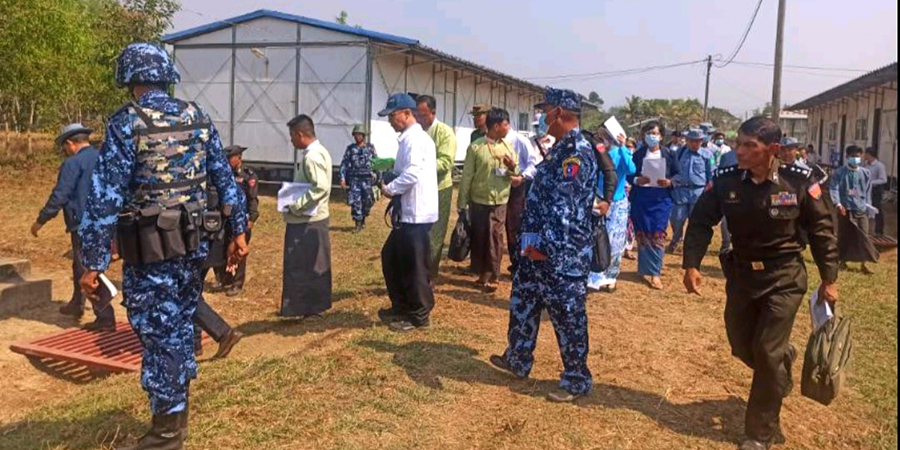 ရခိုင်ပြည်နယ်ရှိ ရိုဟင်ဂျာများ စစ်မှုထမ်းရန် စစ်ကောင်စီ စာရင်းကောက်