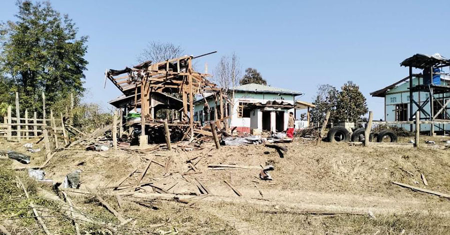 မံစီမြို့နယ်ရှိ စီခမ်းကြီး စစ်တပ်စခန်းကို KIA၊  KPDF ပူးပေါင်းတပ်က သိမ်းပိုက်