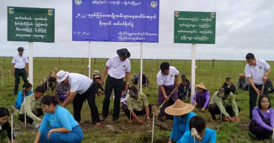 ကျိုက်ထိုရှိ ဒီရေတော ဧက ၂,၀၀၀ ကျော်ကို ထိန်းသိမ်းရေးနယ်မြေအဖြစ် သတ်မှတ်