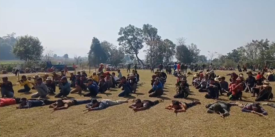 တောင်းတပ်ရွာတွင် PNA က တပ်သားအဓမ္မခေါ်ယူ၊ မဝင်လျှင် ၁ ဦးကို ငွေ ၇ သိန်းပေးရ