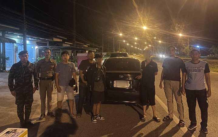 ထိုင်းသို့တရားမဝင် ဝင်ရောက်သည့် မြန်မာများ ဆက်တိုက်ဖမ်းဆီးခံရ 