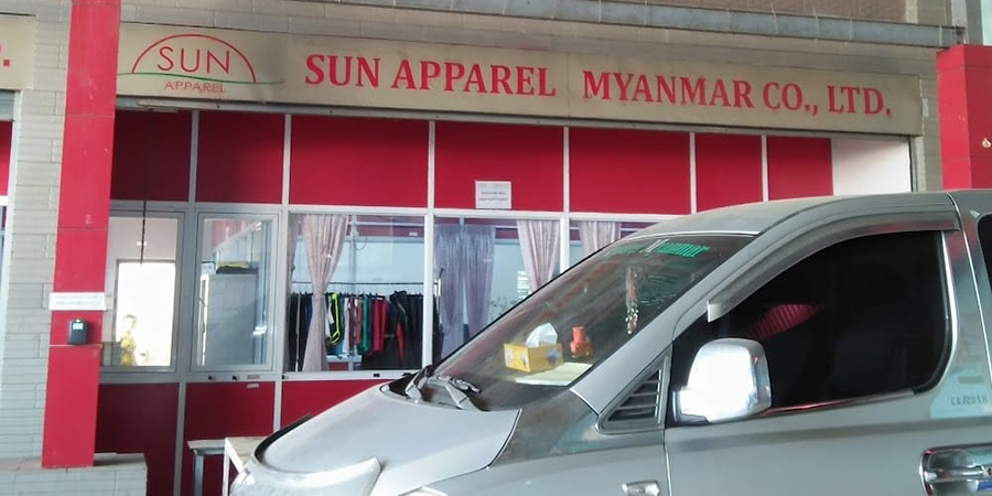 လှိုင်သာယာရှိ Sun Apparel အထည်ချုပ်စက်ရုံက နို့တစ်ကြေးမပေးဘဲ လုပ်သားလျော့ချနေ