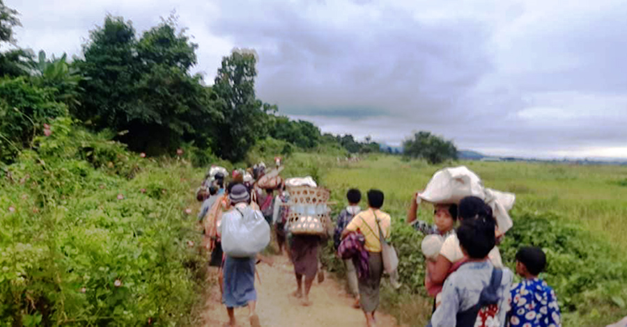 တန့်ဆည်တွင် ပြည်သူ ၁ ဦးကို စစ်တပ်က ဖမ်းဆီးသတ်ဖြတ်၊ ကလေးမြို့အနီး တိုက်ပွဲ‌ပြင်းထန်