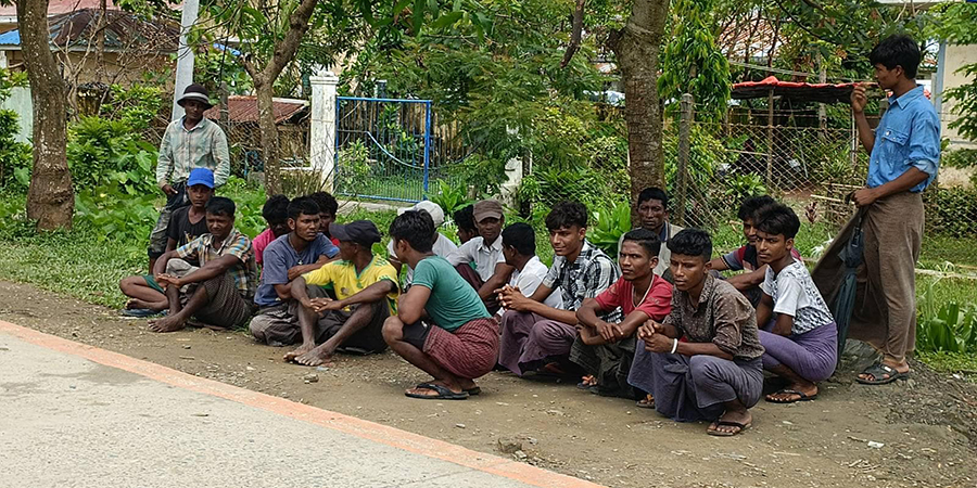 ရခိုင်ပြည်နယ်မှ ရိုဟင်ဂျာဒုက္ခသည်များကို စစ်ကောင်စီက အဓမ္မ စစ်မှုထမ်းခိုင်း