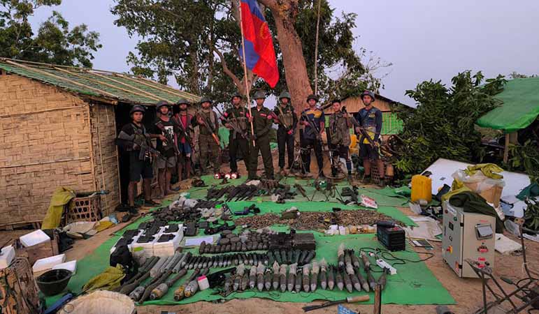 မောင်တောမြို့နယ်ရှိ ရန်အောင်ပြင်ကင်းစခန်းကို အေအေ အပြီးသတ်သိမ်းပိုက်