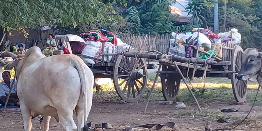 တန့်ဆည်၊ ကလေးနှင့်ဘုတလင်က ရွာများကို စစ်တပ်မီးရှို့၊ ဒေသခံ ထောင်နှင့်ချီ ထွက်ပြေးနေရ
