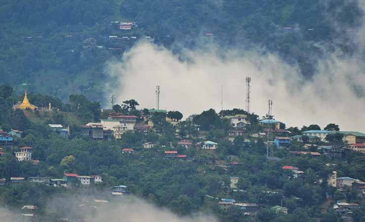 မင်းတပ်တွင် စစ်တပ်လက်နက်ကြီး ထိမှန်ပြီး ကလေး ၂ ဦး ဒဏ်ရာရ