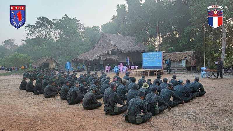 ပုလောမြို့နယ်၌ နဂါးမဲမဟာမိတ်ပူးပေါင်းစစ်ကြောင်း ဖွဲ့စည်း