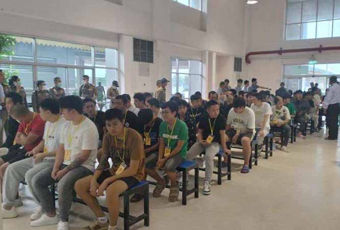 တရားမဝင် အွန်လိုင်းငွေလိမ်လုပ်ငန်း လုပ်ကိုင်သူ တရုတ်နိုင်ငံသား  ၃၆၈ ဦးကို ပြန်လွှဲပေး