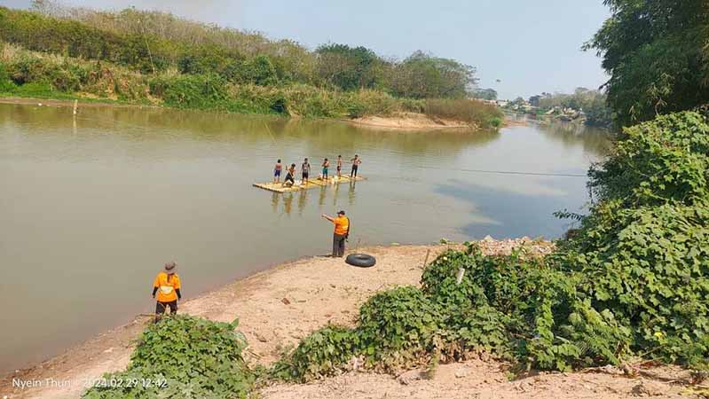 တာလေမြို့နယ် နမ့်လင်းချောင်း၌ သားအဖ ၃ ဦး ရေနစ်ပြီး ဖခင် သေဆုံး