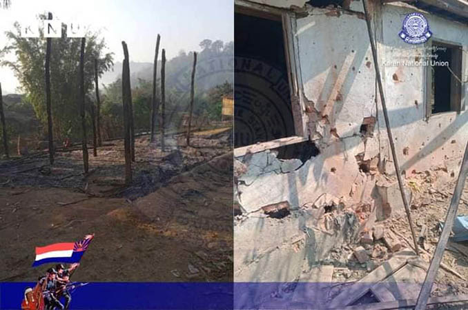 ကျောက်ကြီးနှင့် ကျိုက်ထိုမြို့နယ်တို့တွင် စစ်ကောင်စီပစ်ခတ်မှုကြောင့် အရပ်သားများ ထိခိုက်သေဆုံး