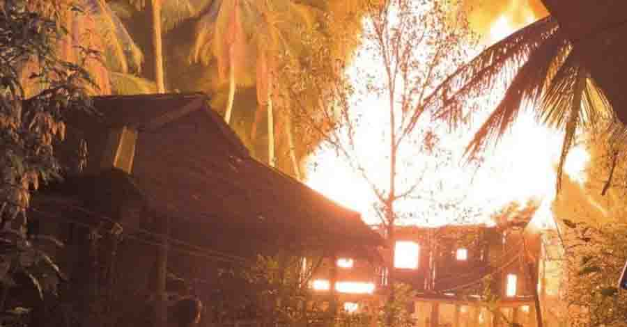 ပုလောမြို့နယ်တွင် မီးလောင်ပြီး နေအိမ် ၃ လုံး ဆုံးရှုံး