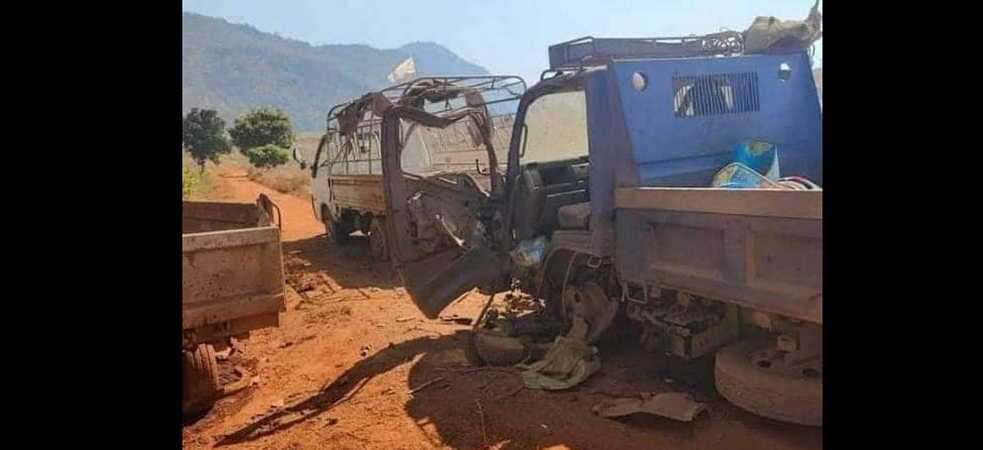 ဆီဆိုင်မြို့တွင် စစ်တပ်က လူစုလူဝေးတွေ့လျှင် ကင်းထောက်ဒရုန်းဖြင့် ဗုံးကြဲ