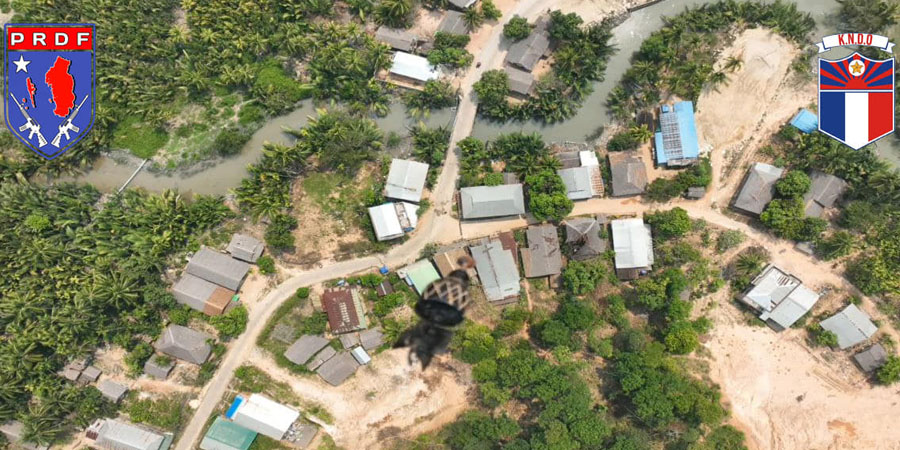 ပုလောမြို့နယ်ရှိ စစ်တပ် စစ်ဆေးရေးဂိတ်နှင့် စခန်းများ ဗုံးကြဲတိုက်ခိုက်ခံရ