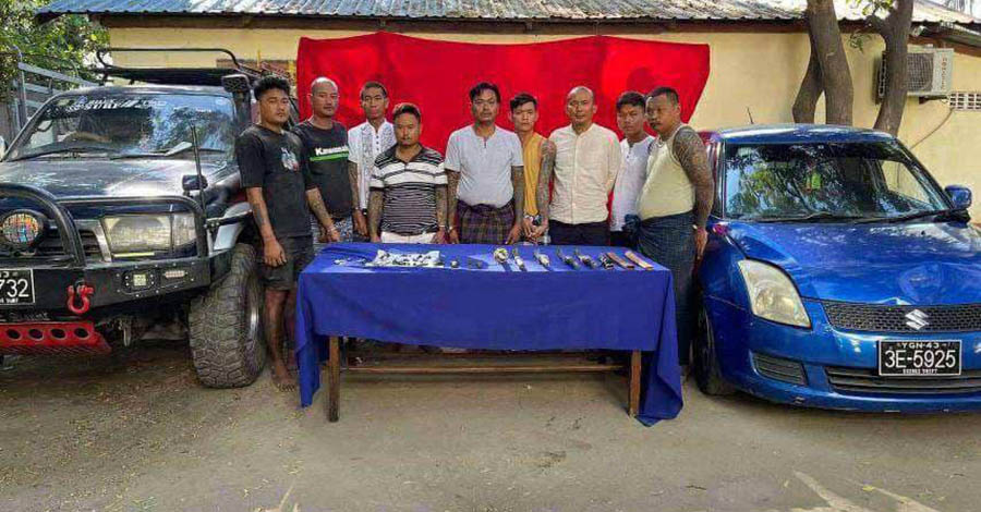 အင်းစိန်လူမိုက် ကျော်ဝင်းစိန်ကို သတ်ခဲ့သည့် ကြည့်မြင်တိုင် ငမျိုးနှင့်အဖွဲ့ကို ဖမ်းမိ
