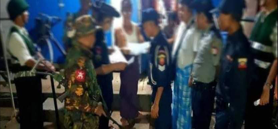 မအူပင်တွင် စစ်ကောင်စီတပ်က ဧည့်စာရင်းစစ်ပြီး လူပိုတွေ့လျှင် ကျပ်ငွေ ၁ သိန်းအထိ ဒဏ်ရိုက်