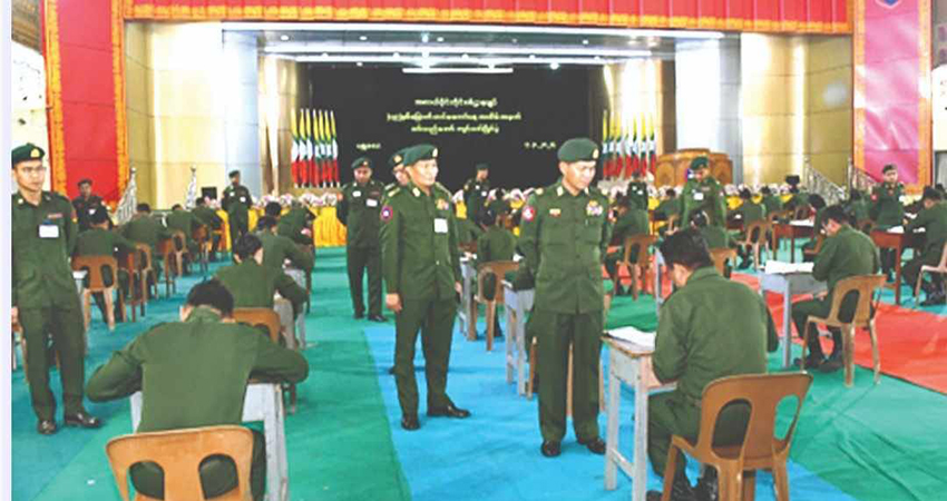 တပ်မ ၈၈ က ဗိုလ်ကြီးနှင့်အဖွဲ့ ယာဥ်တန်း မိုင်းဆွဲတိုက်ခိုက်ခံရ