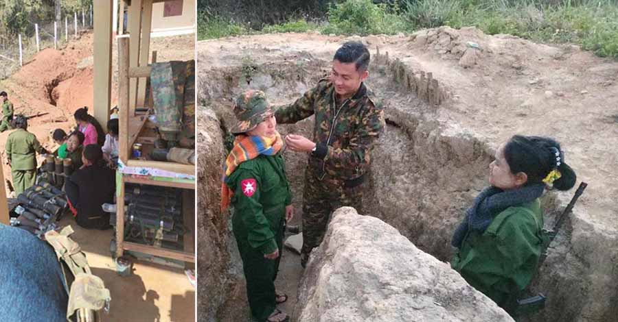 စစ်ခေါင်းဆောင်က နောက်တန်းမိသားစုဝင်များကို စစ်ရေးတွင် အသုံးပြုနေ