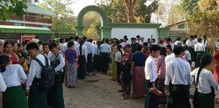မွန်ပြည်နယ်တွင် တက္ကသိုလ်ဝင်တန်းစာမေးပွဲ ဖြေဆိုသူ ၅,၇၀၀ ကျော်သာရှိ