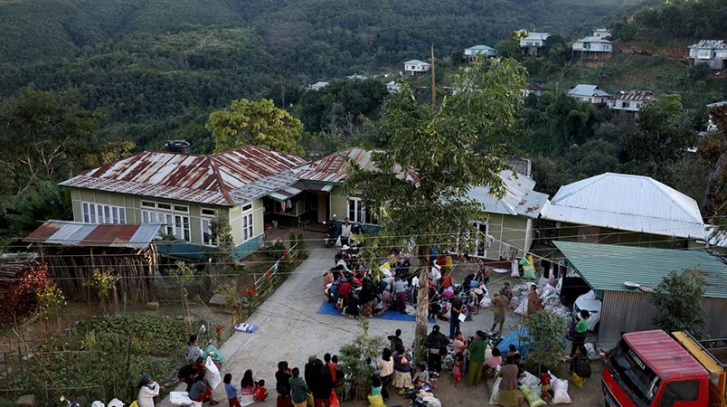 အိန္ဒိယက မြန်မာဒုက္ခသည်များကို နေရပ်ပြန်ပို့ရာတွင် စစ်တပ် လက်ထဲ လွှဲပေးမှာကို စိုးရိမ်