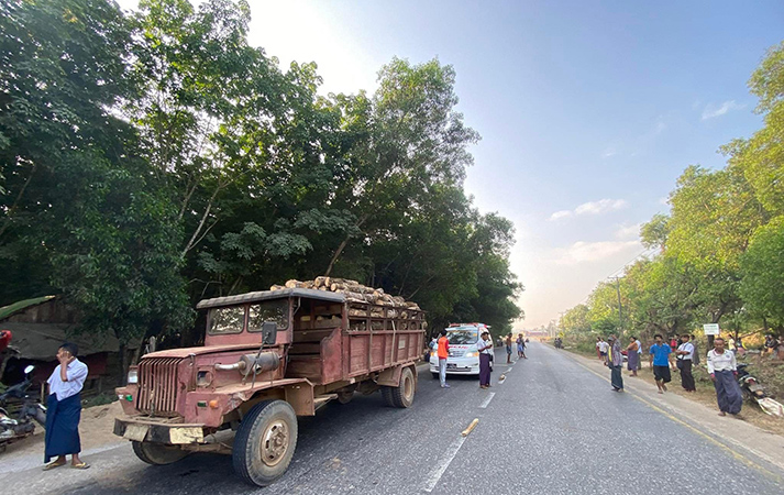 သံဖြူဇရပ်တွင်  ကလေးငယ် ၁ ဦး  ကားကြိတ်မိပြီး သေဆုံး