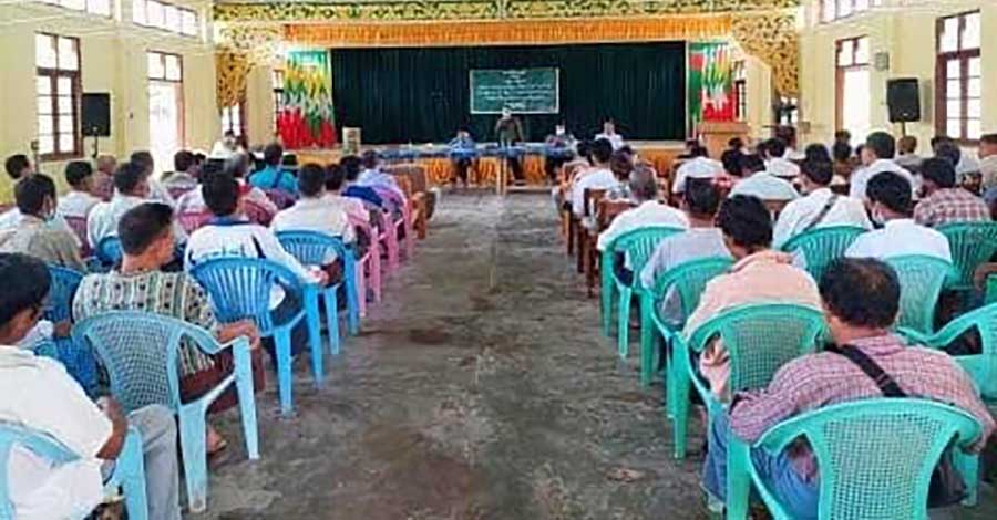 ချေးငွေမဆပ်လျှင် ဖမ်းဆီးမည်ဟု ဝါးခယ်မ လယ်သမားများကို အုပ်ချုပ်ရေးမှူးများ ခြိမ်းခြောက်  