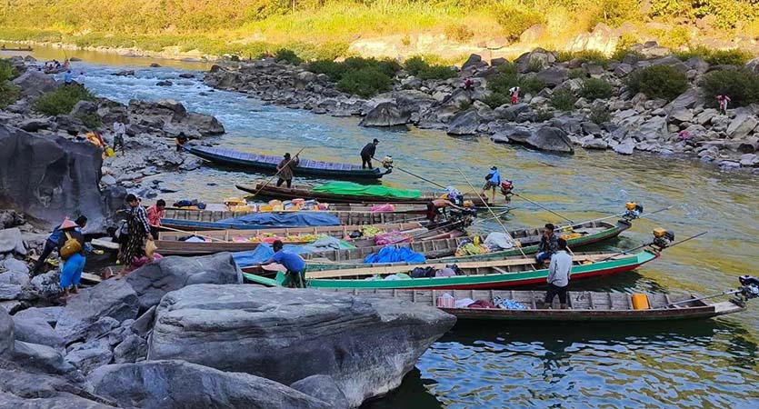 ပလက်ဝတွင် မီဇိုရမ်ဘက်က ကုန်ပစ္စည်းများသာ တင်သွင်း အသုံးပြုနေရ