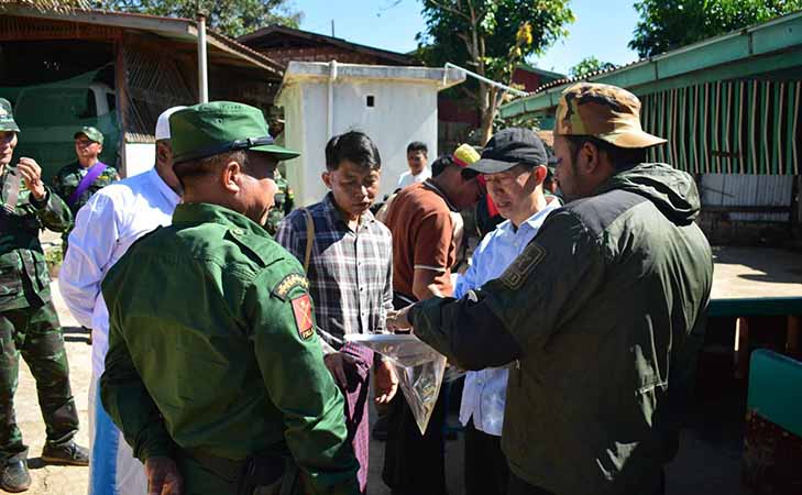 ဆီဆိုင်မြို့နယ်တွင် PNLA က တပ်သားစုဆောင်း