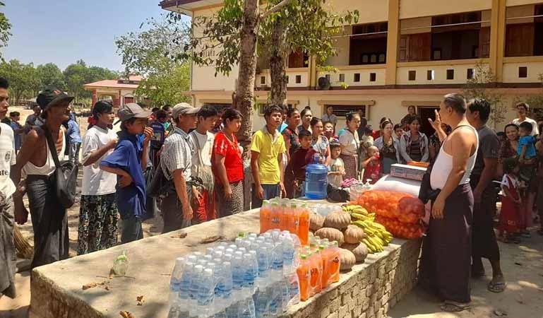 မြန်မာ့လူဦးရေ ၃ ပုံ ၁ ပုံ လူသားချင်းစာနာမှုအကူအညီ လိုအပ်နေ