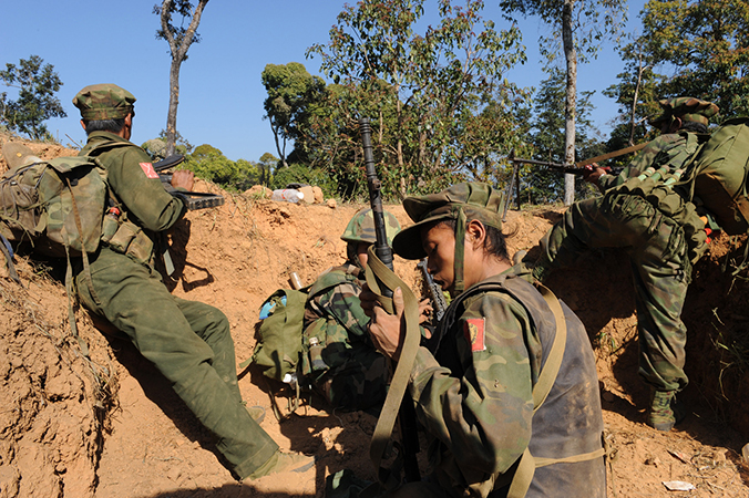 လိုင်ဇာအနီး  ဘွမ်ရယ်ဘွမ်တပ်စခန်းကို KIA သိမ်းပိုက် 