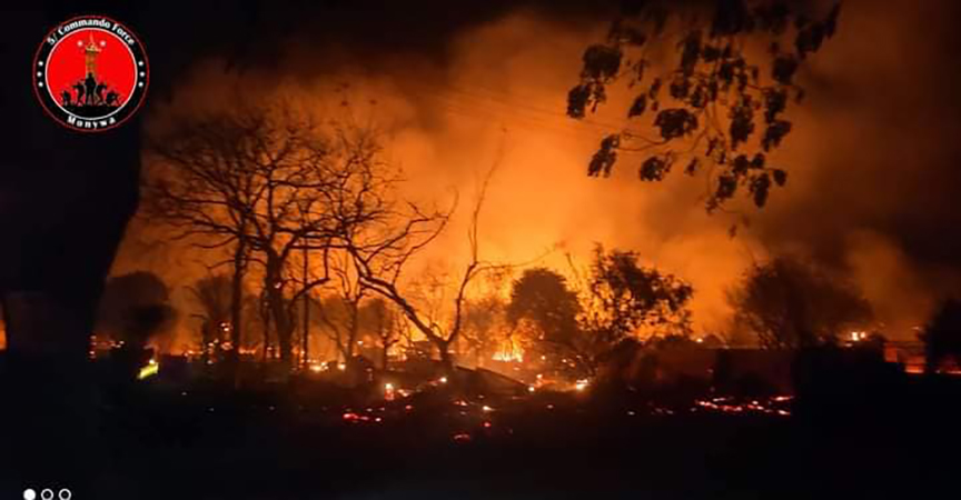 စစ်တပ်က ဖမ်းသွားသည့် မုံရွာ ဒေသခံ ၆၀ ကျော် အဆက်သွယ်မရ၊ စစ်ရှောင်များ အကူအညီလိုအပ်